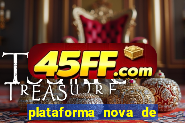 plataforma nova de jogos online